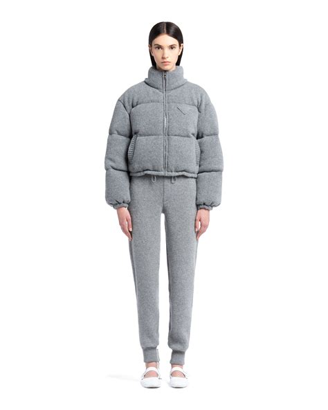 prada puffer coat|prada cashmere puffer jacket.